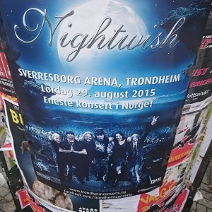 nightwish, афиша концерта, фото