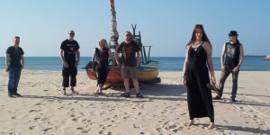 Nightwish, фотосет на пляже